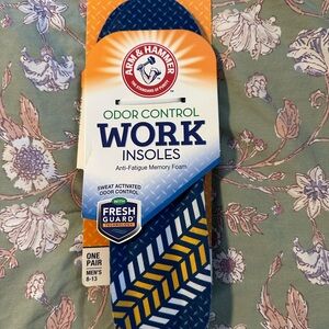 Odor Control Work Insoles